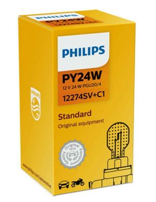 Philips PY24WSV+ 12V 24W PGU20/4 SilverVision Plus 1 St.