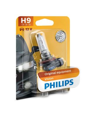 Philips H9 12V 65W PGJ19-5 Vision Original equipment 1 St.