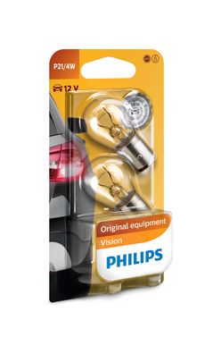 Philips P21/4W 12V 21/4W BAZ15d Vision 2 St. Blister