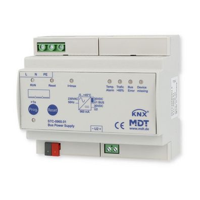 MDT STC-0960.01 Busspannungsversorgung mit Diagnosefunktion, 6 Teilungseinhe...