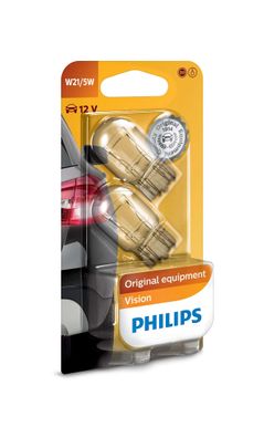 Philips W21/5W 12V 21/5 W W3x16q 2 St. Blister
