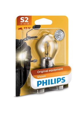 Philips S2 12V 35/35W BA20d BW