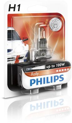 Philips H1 Rally For race only B1 12V 100W P14,5s 1 St. (no ECE)