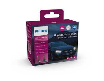 Philips LED HB3/4 12V 20W P20d/ P22d Ultinon Access 2500 6000K 2St. NO ECE