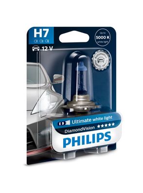 Philips H7 12V 55W PX26d DiamondVision 1st. Blister