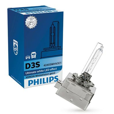 Philips D3S 35W PK32d-5 White Vision 5000K Xenon 1 St.