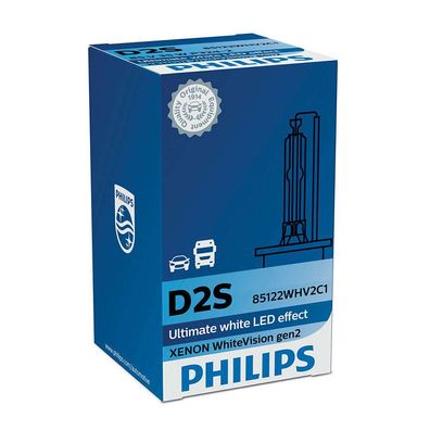 Philips D2S 35W P32d-2 WhiteVision 5000K Xenon 1 St.