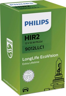 Philips HIR2 12V 55W PX22d LongerLife 3x life time 1 St.
