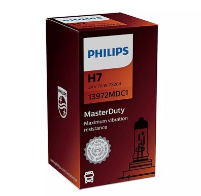 Philips H7 24V 70W PX26d MasterDuty 1 St.