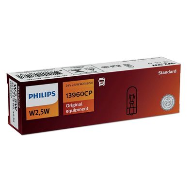 Philips W2,5W - W3W 24V 2,5W - 3W W2,1x9,5d 1St
