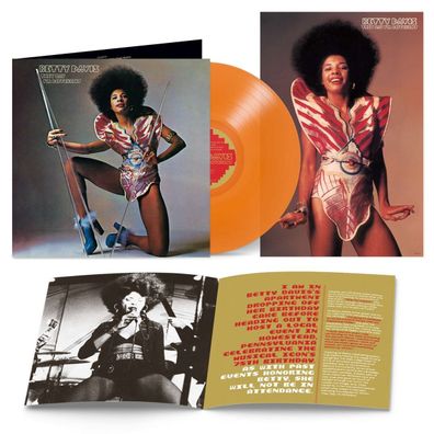 Betty Davis: They Say Im Different (remastered) (Clear Orange Vinyl) - - (LP / T)