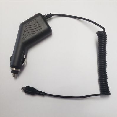 KFZ Auto Netzteil micro USB Adapter Kabel Spiralkabel Ladegerät Ladekabel 12V