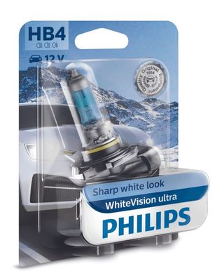Philips HB4 12V 51W P22d WhiteVision Ultra 1St.