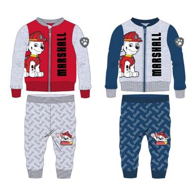 PAW Patrol 'Marshall' Trainingsanzug für Babys/ Kleinkinder | Rot/ Grau & Grau/ Blau