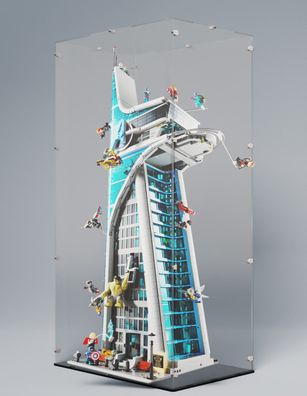 Acrylglas Vitrine Haube für Ihr LEGO Modell Avengers Tower 76269