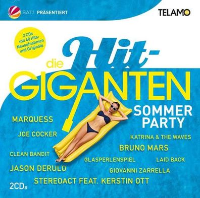 Various Artists: Die Hit Giganten: Sommer Party - Telamo - (CD / D)