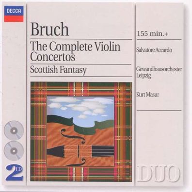 Max Bruch (1838-1920): Violinkonzerte Nr.1-3 - Philips 4621672 - (CD / V)
