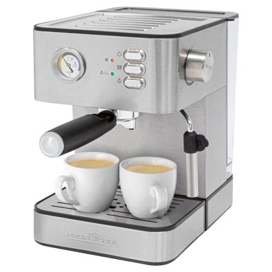 ProfiCook PC-ES 1209 Espressoautomat, bis 20 bar, stufenlose Dampfmenge, ino...