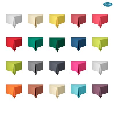 Duni Dunicel® Tischdecke Tischdeckenrolle, Uni Farben, 10m 25m 40m
