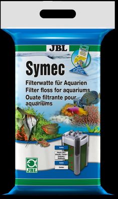 JBL Filterwatte Symec 250 g für Aquarienfilter gegen alle Wassertrübungen