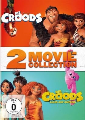 Croods 1&2 (DVD) 2Disc Movie Collection - Universal Picture - (DVD Video / ...