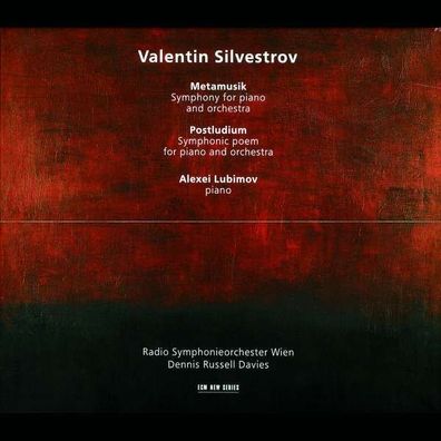 Valentin Silvestrov - Symphonie für Klavier & Orchester "Metamusik" - - (CD / S)