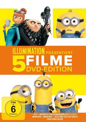 Illumination 5 Filme-Edition (DVD) 5Disc, Replenishment - Universal Picture - ...