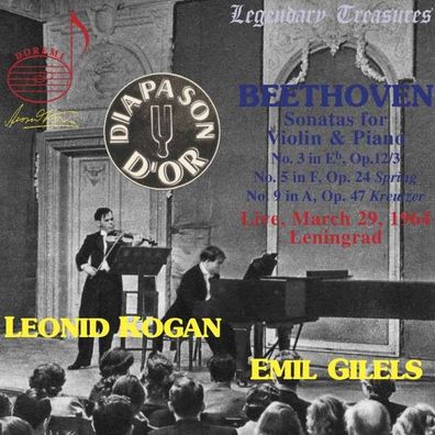 Ludwig van Beethoven (1770-1827) - Violinsonaten Nr.3,5,9 - - (CD / V)