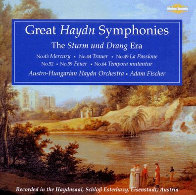 Joseph Haydn (1732-1809): Symphonien Nr.43,44,49,52,59,64 - - (CD / S)
