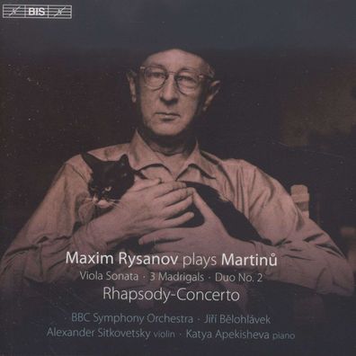 Bohuslav Martinu (1890-1959): Rhapsodie-Konzert für Viola & Orchester - - (SACD ...