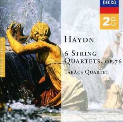 Joseph Haydn (1732-1809): Takacs Quartet-Streichquartette op.76.1-6 - Decca 475621...
