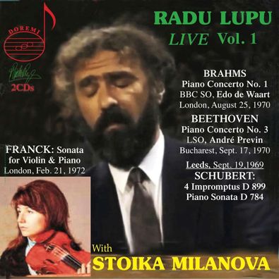 Johannes Brahms (1833-1897): Radu Lupu - Live Vol.1 - - (CD / R)