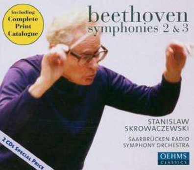 Ludwig van Beethoven (1770-1827): Symphonien Nr.2 & 3 - Oehms 4260034865228 - (CD ...