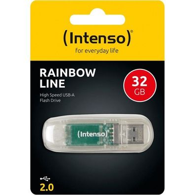 Intenso USB 32GB Rainbow LINE tr 2.0 - Intenso 3502480 - (PC Zubehoer / Speicher)