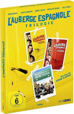 LAuberge espagnole - Trilogie (DVD) Min: 354/ DD5.1/ WS - Arthaus - (DVD Video / ...