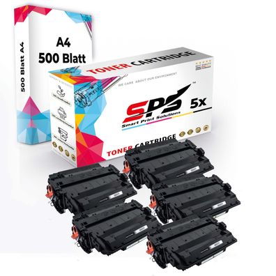 Druckerpapier A4 + 5x Multipack Set Kompatibel für HP LaserJet Pro MFP M 521 dn ...