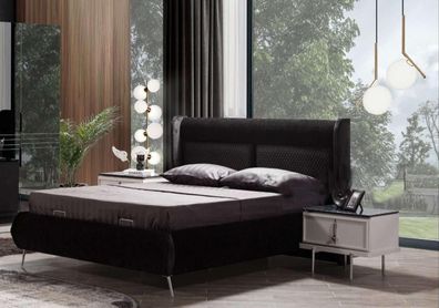 Designer Betten Luxus Bett 2x Nachttische 3tlg. Schlafzimmer Neuer Set