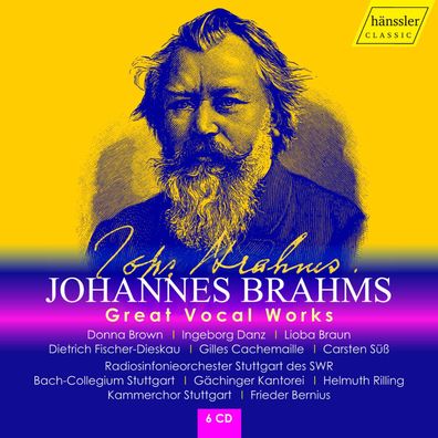 Johannes Brahms (1833-1897): Große Chorwerke & Lieder - - (CD / G)