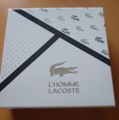 LAcoste L´Homme Geschenkset 100ml EDT u. 150ml Déodorant Men