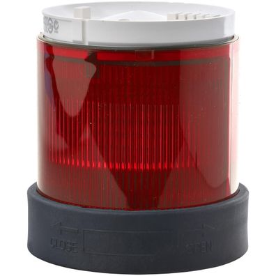 Schneider Electric Signalsäule mit Dauerlicht, 250 V, rot (XVBC34
