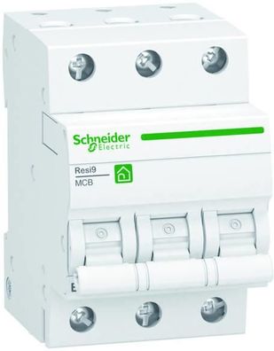 Schneider R9F23310 Leitungsschutz- schalter Resi9 3-Polig, 10A, B-Charakteri...
