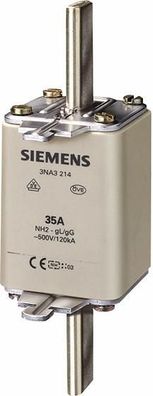 Siemens 3NA3236 NH-Sicherungseinsätze GL/ GG 160A, 3 Stck.