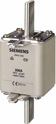 Siemens 3NA3365 NH-Sicherungseinsätze GL/ GG 500A, 3 Stck.
