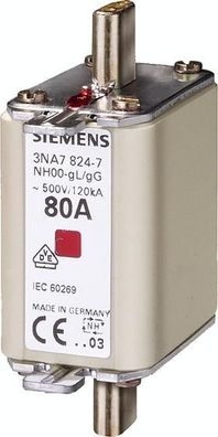 Siemens 3NA7836 NH-Sicherungseinsätze GL/ GG 160A, 3 Stck.