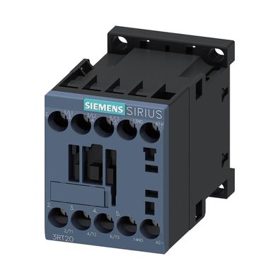 Siemens 3RT20151BB41 Leistungsschütz Baugröße S00, 3kW, 24V DC, 1S