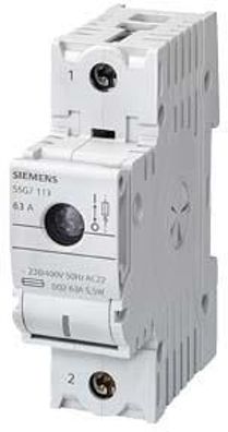 Siemens 5SG7123 Lasttrennschalter MinIZED D02, 63A, 2-Polig