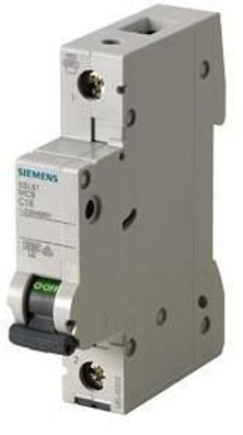 Siemens 5SL61107 Leitungsschutzschalter 230/400V, 6kA, 1-Polig, C-Charakteri...