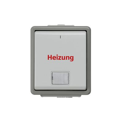 Siemens DELTA fläche Heizung-Notschalter IP44, AP, dgr/ hgr, 1p, 10A, 250V (...
