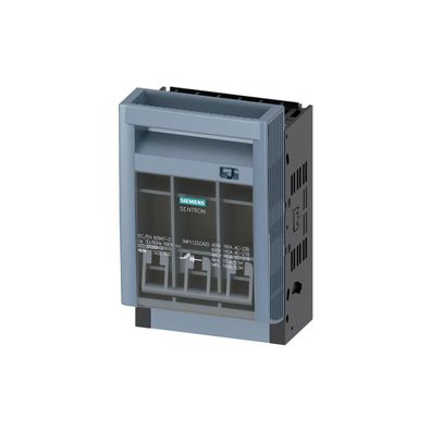 Siemens Lasttrennschalter 3p, NH000, 160A, Montageplatte, Aufbau Rahmenklemm...