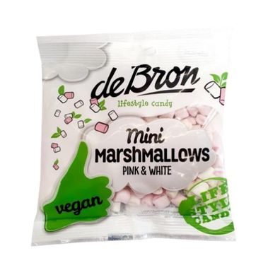 28,53 EUR/ kg - deBron Mini Marshmallows Pink & White